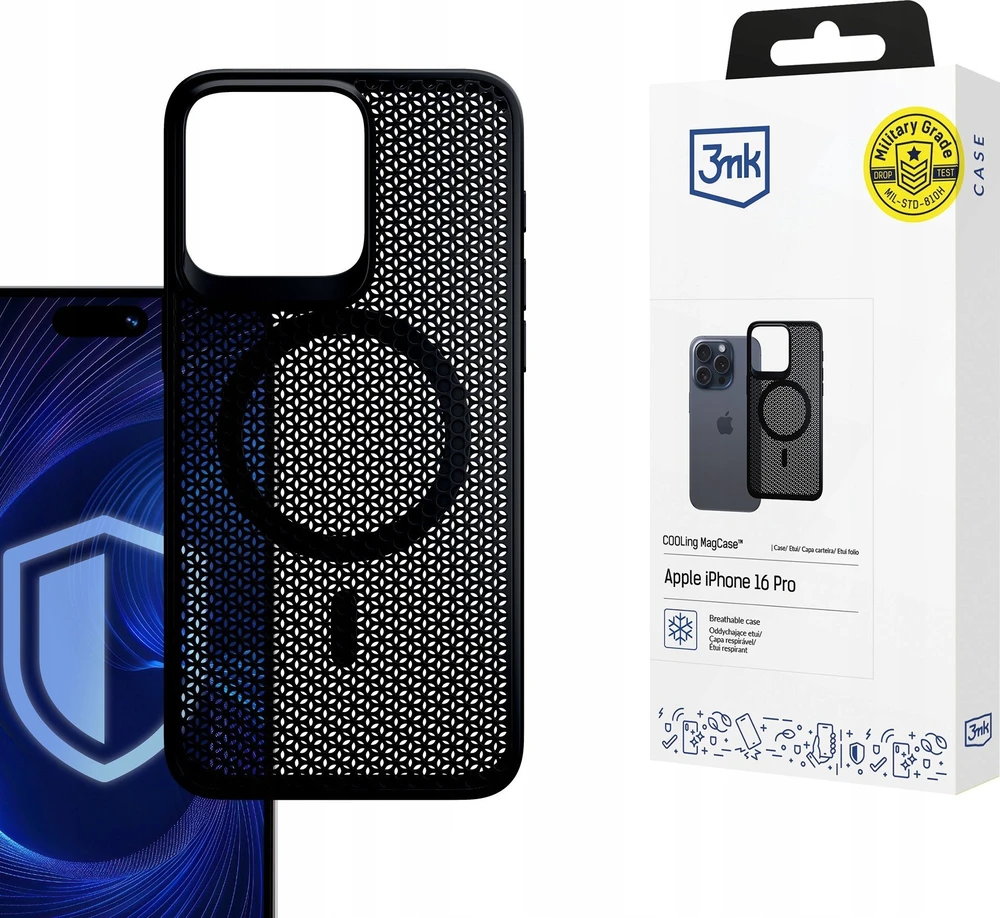 Dėklas 3MK COOLing Mag Apple iPhone 16 Pro
