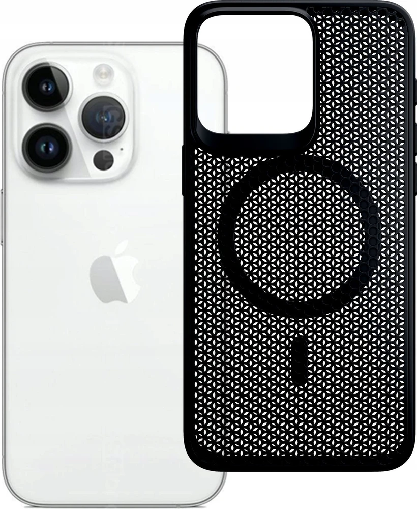 3mk COOLing MagCase Apple iPhone 14 Pro Max - dėklas telefonui juodos spalvos