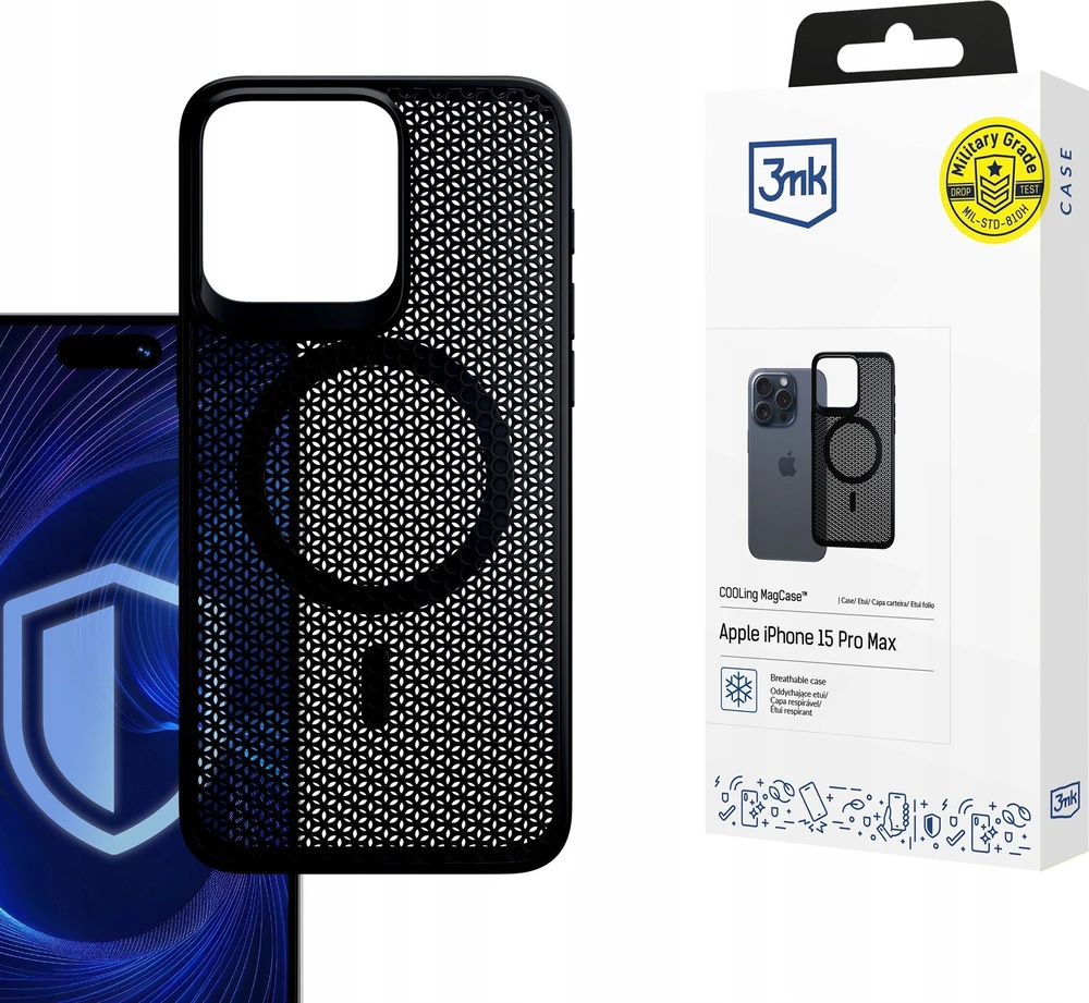 Dėklas 3MK COOLing Mag Apple iPhone 15 Pro Max
