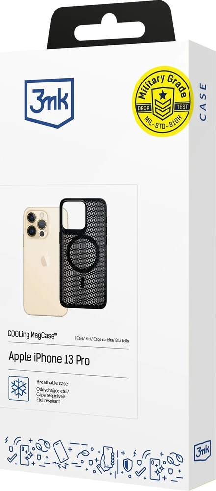 3mk COOLing Mag Apple iPhone 13 Pro - dėklas telefonui juodos spalvos