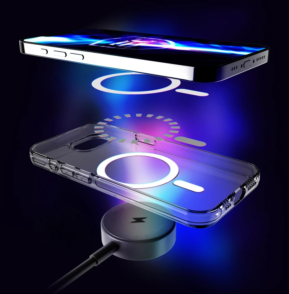Dėklas 3MK EverClear MagCase skirtas Apple iPhone 16e