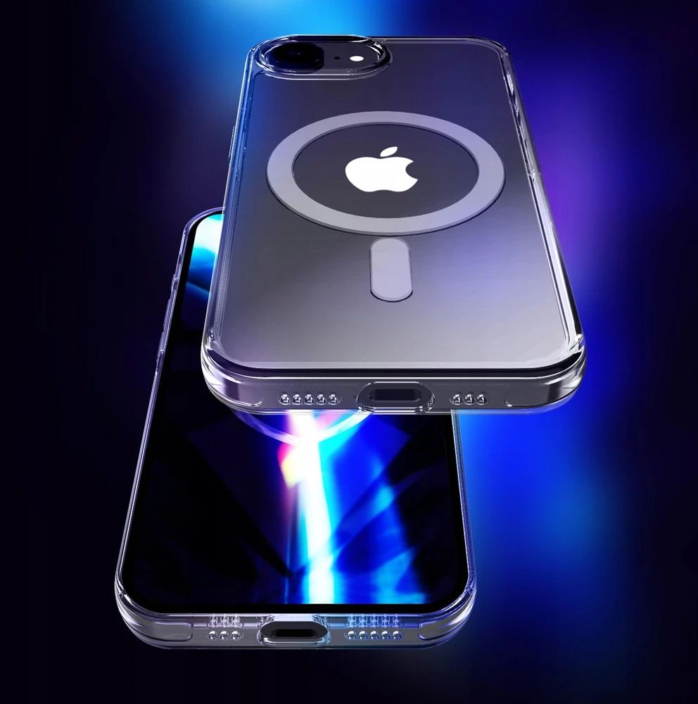 Dėklas 3MK EverClear MagCase skirtas Apple iPhone 16e