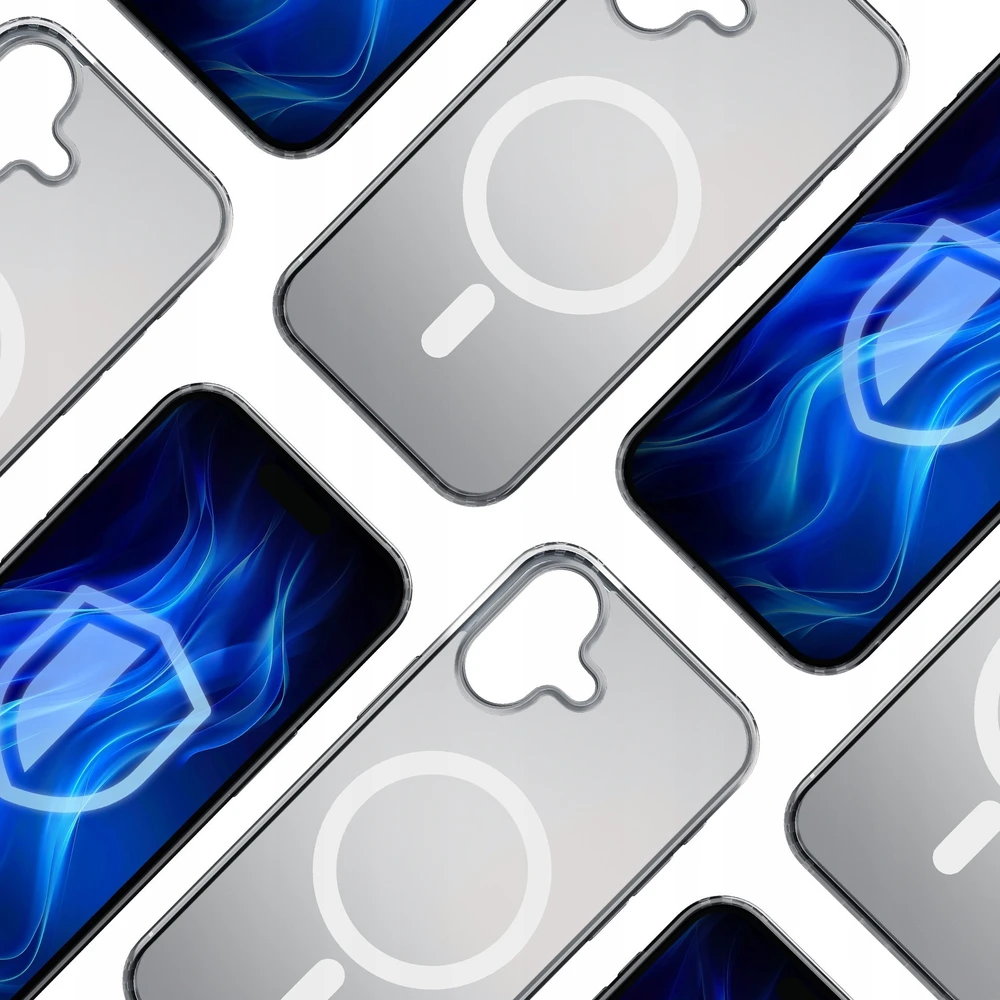 3MK Frosty Mag Apple iPhone 16 Plus dėklas telefonui baltos spalvos