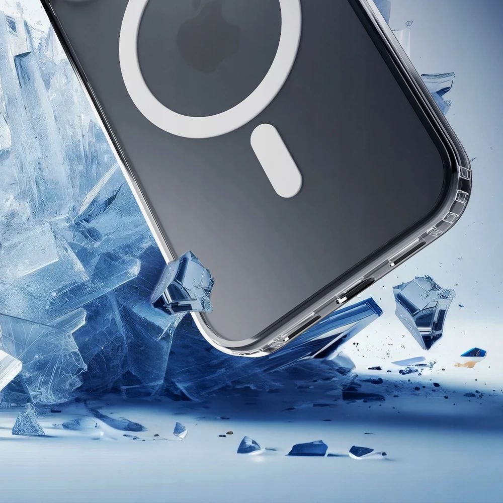3MK Frosty Mag Apple iPhone 16 Plus dėklas telefonui baltos spalvos