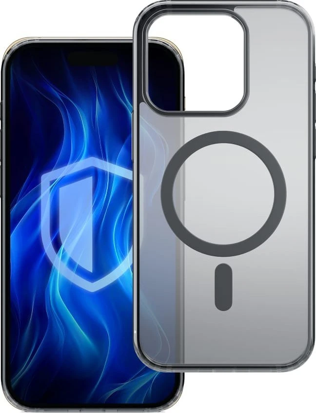 3Mk Protection 3mk Frosty MagCase iPhone 14 dėklas - Juodas
