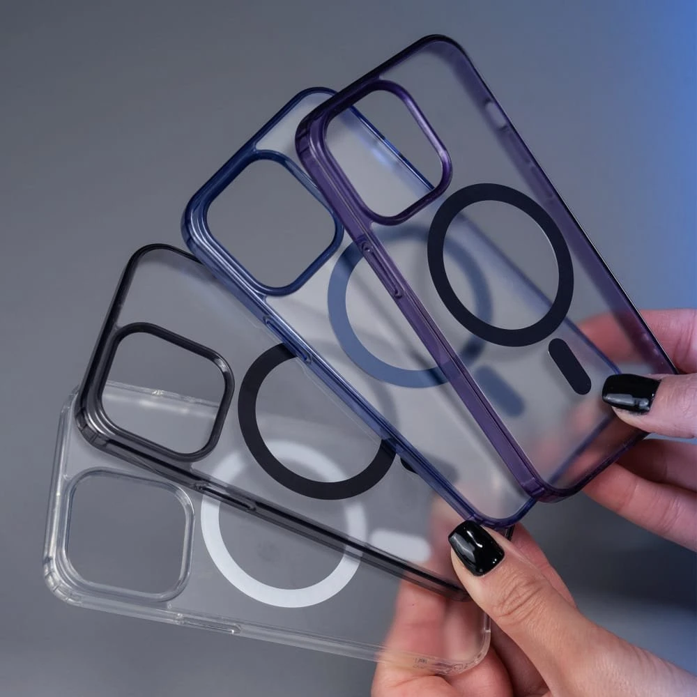 3Mk Protection 3mk Frosty MagCase iPhone 14 dėklas - Juodas