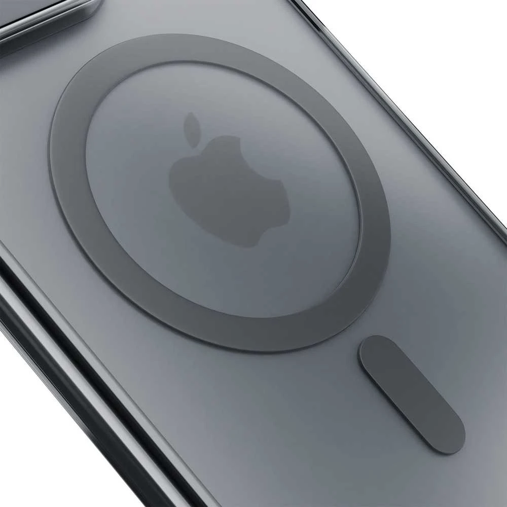 Dėklas 3Mk Apsauginis 3mk „Frosty MagCase“, skirtas iPhone 16E - Juodas