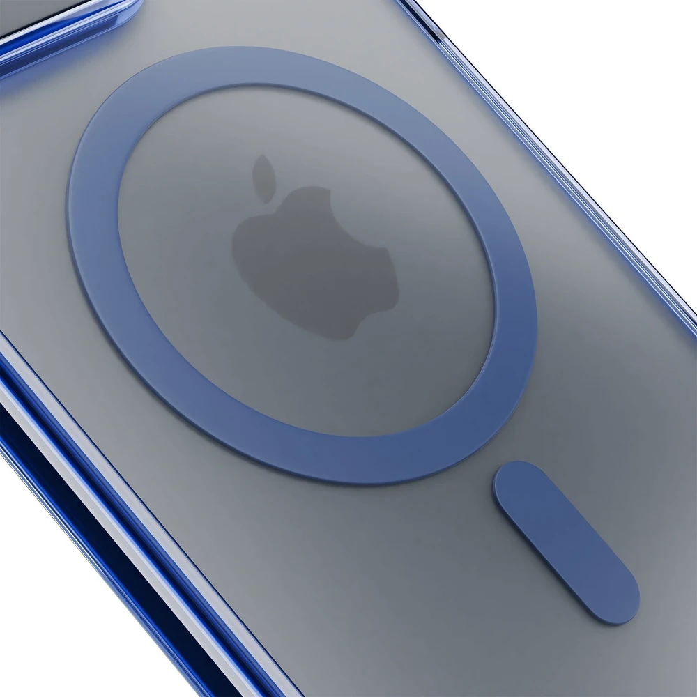 Dėklas Mėlynas Apple iPhone 14 - 3mk Frosty MagCase Mėlyna