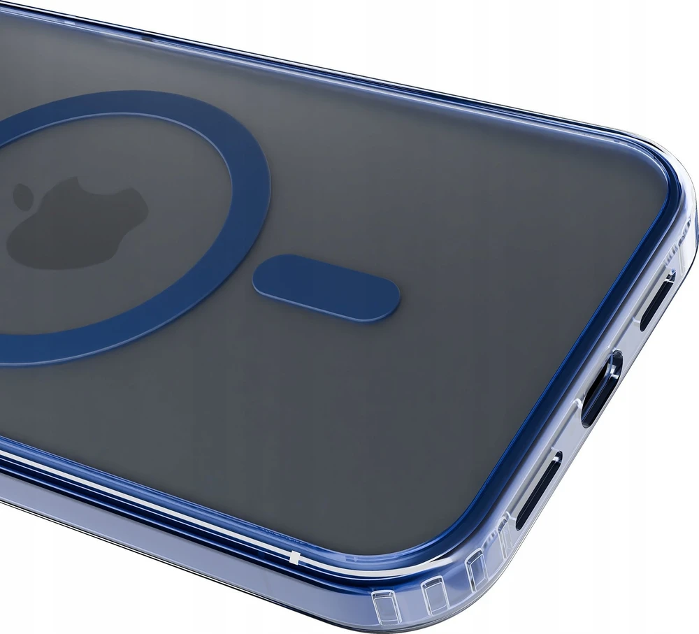 3mk Frosty MagCase Mėlyna dėklas Apple iPhone 13 Pro Max - skaidrus