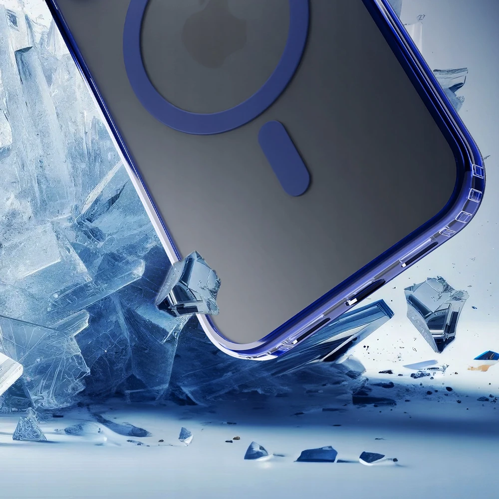 3mk Frosty MagCase Mėlyna dėklas Apple iPhone 14 Plus - skaidrus