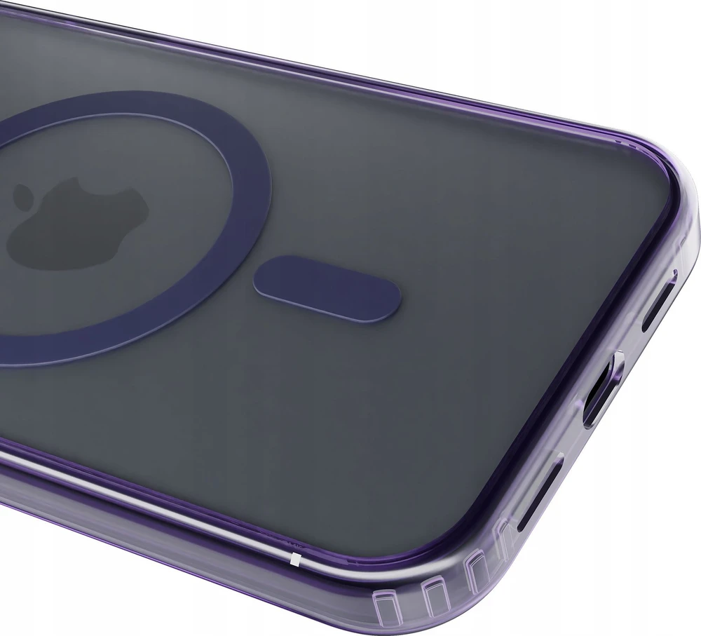 Dėklas 3mk Frosty MagCase Violetinė Apple iPhone 15 Pro Max - dėkals telefonui violetinės spalvos
