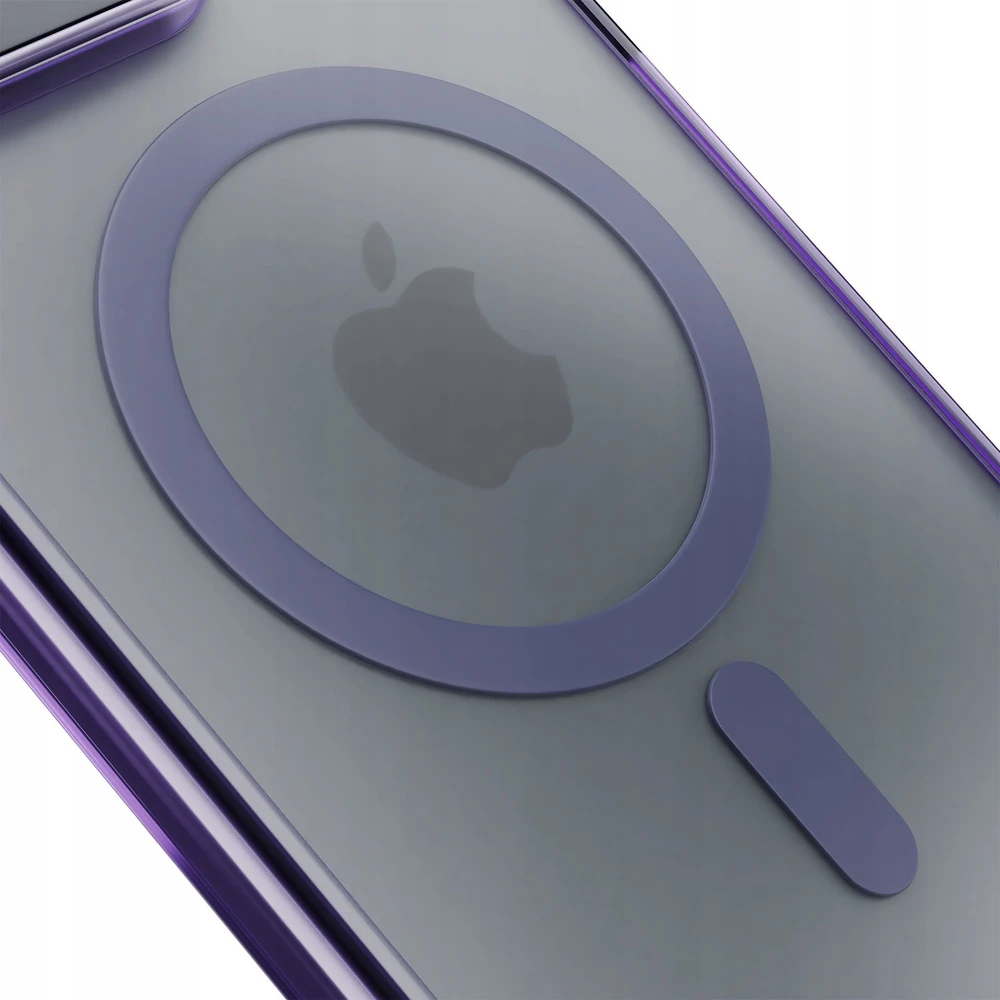 Dėklas 3mk Frosty MagCase Violetinė Apple iPhone 15 Pro Max - dėkals telefonui violetinės spalvos