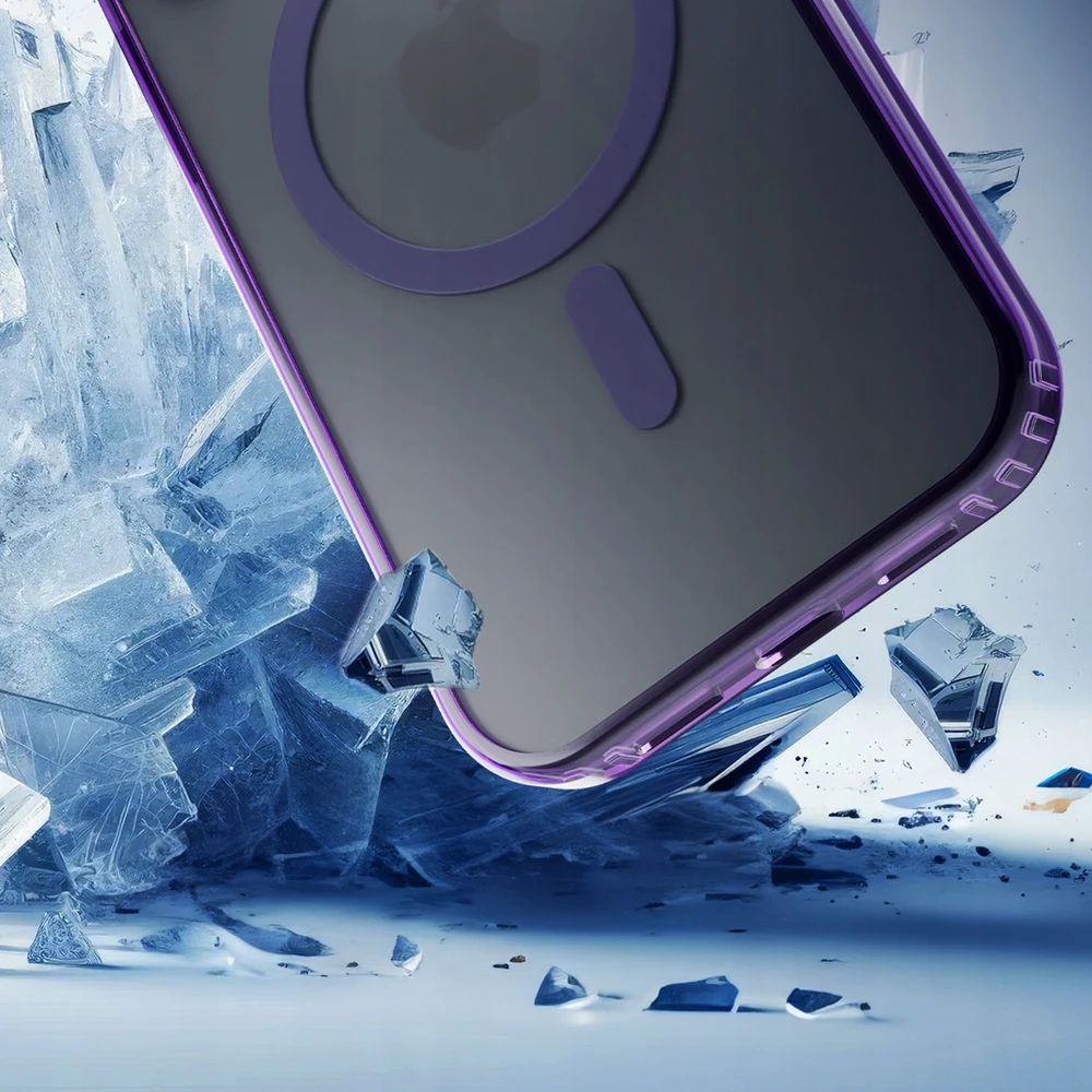 Dėklas 3mk Frosty MagCase Violetinė Case for Apple iPhone 13 Pro - violetinė