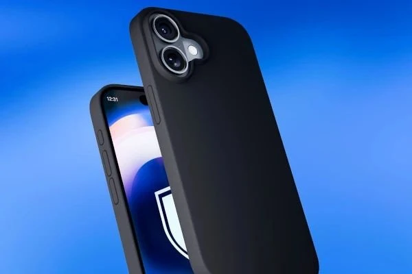 3MK Dėklas Hardy Silikoninis dėklas Graphite do Apple iPhone 16