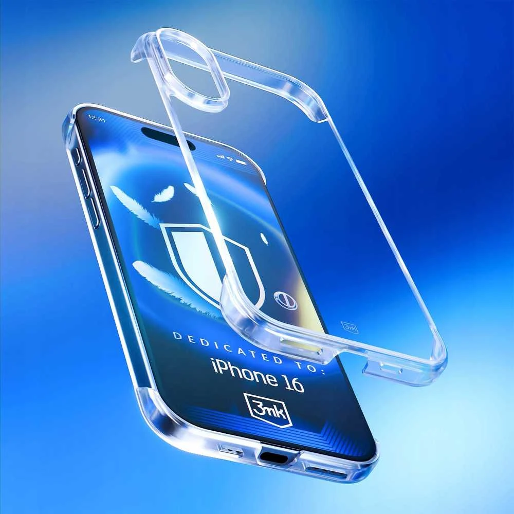 Apple iPhone 16 - 3mk Just20g skaidrus dėklas
