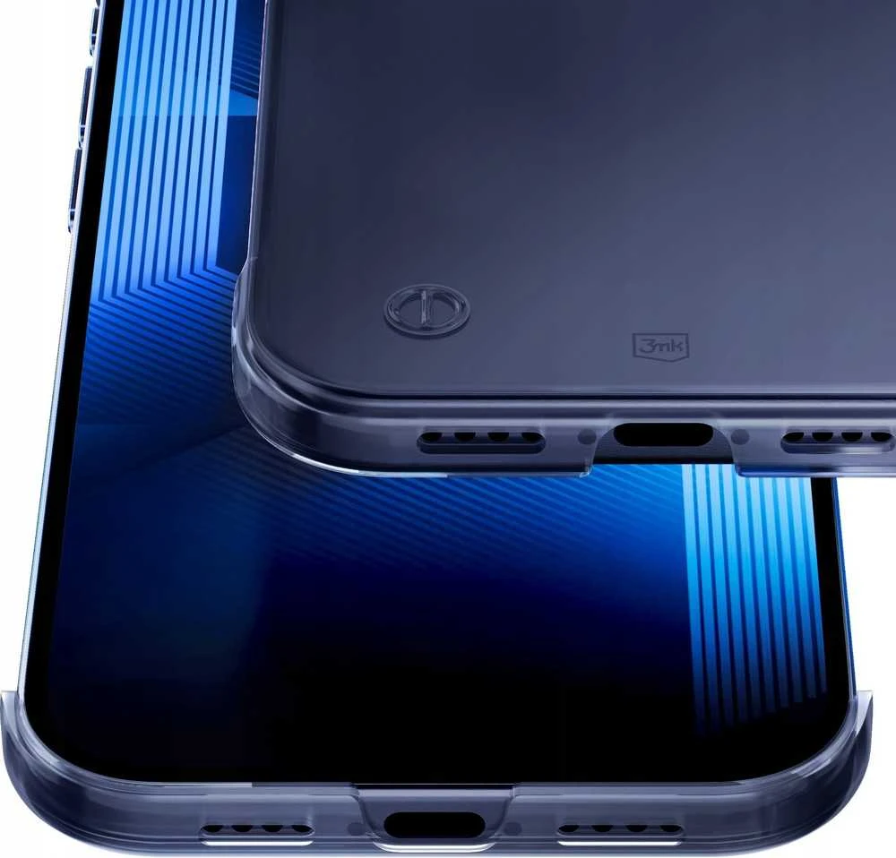„Dėklas 3MK Just20g Clear Case“, skirtas „iPhone 15“.