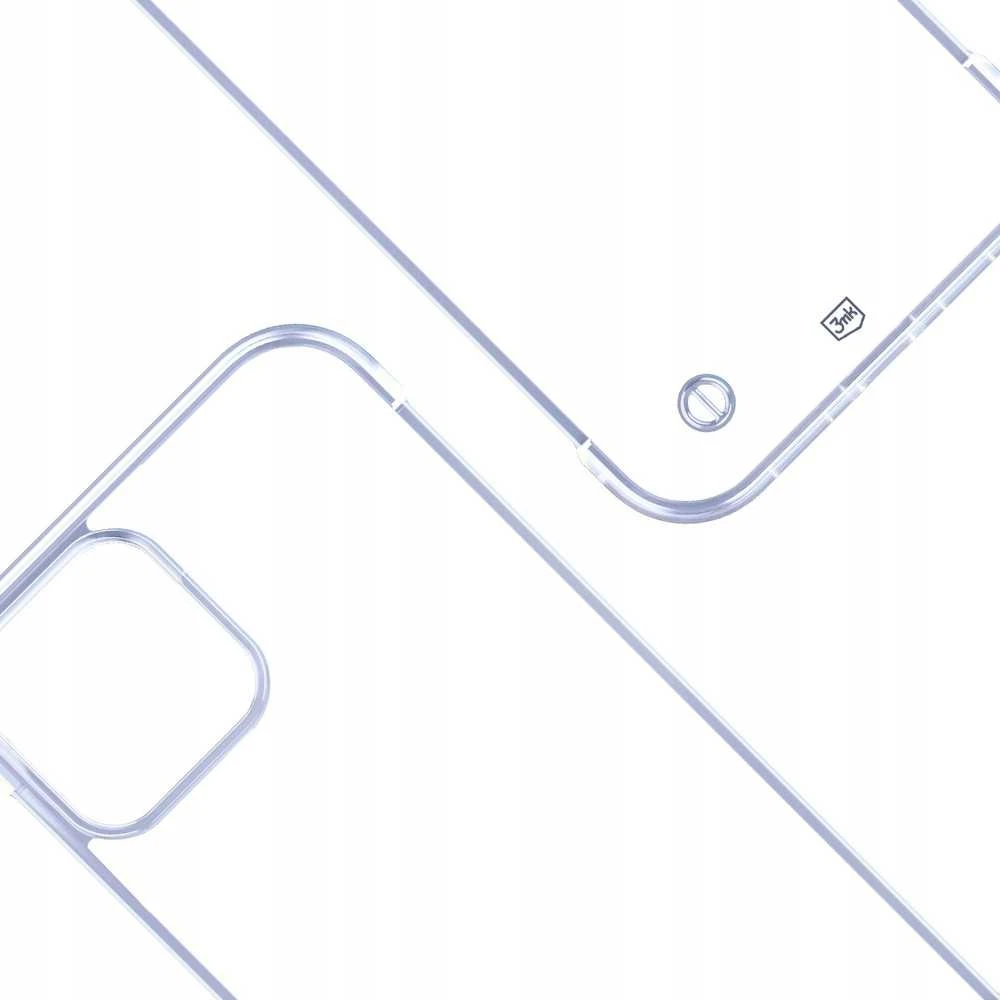 „Dėklas 3MK Just20g Clear Case“, skirtas „iPhone 15“.