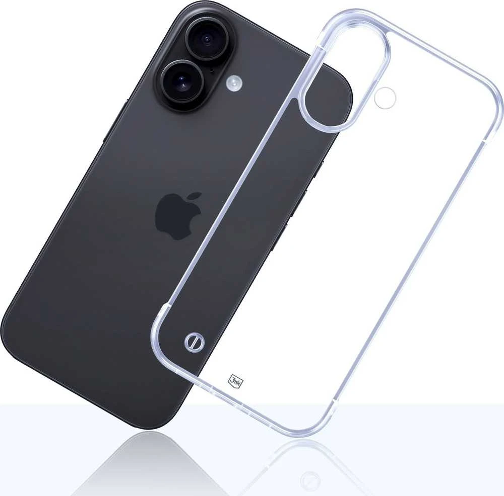 Apple iPhone 16 - 3mk Just20g skaidrus dėklas