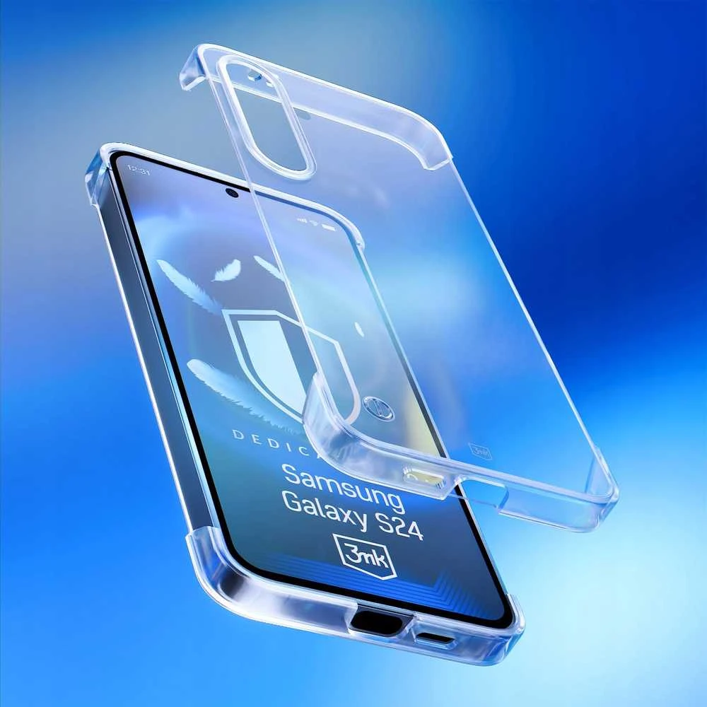 Samsung Galaxy S24 - 3mk Just20g skaidrus dėklas