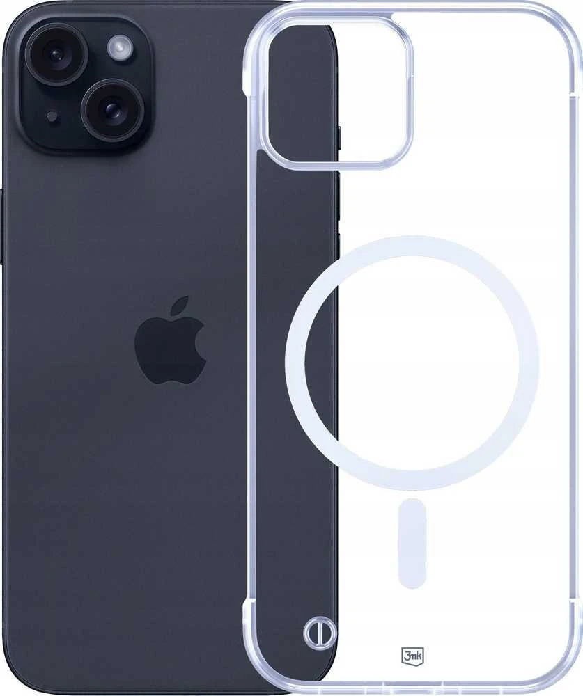 Dėklas Nezatříděno 3Mk apsauga 3mk Just20g MagCase iPhone 15 Plus - skaidrus