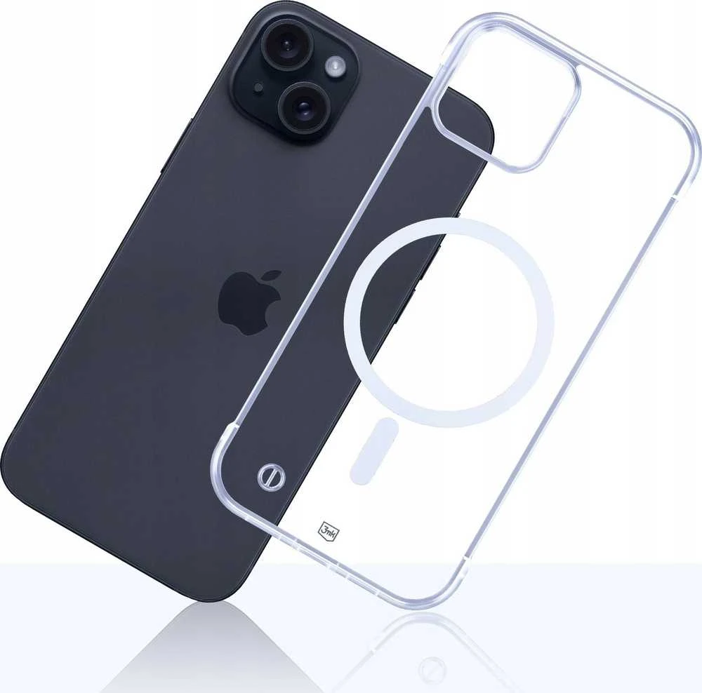 Dėklas Nezatříděno 3Mk apsauga 3mk Just20g MagCase iPhone 15 Plus - skaidrus