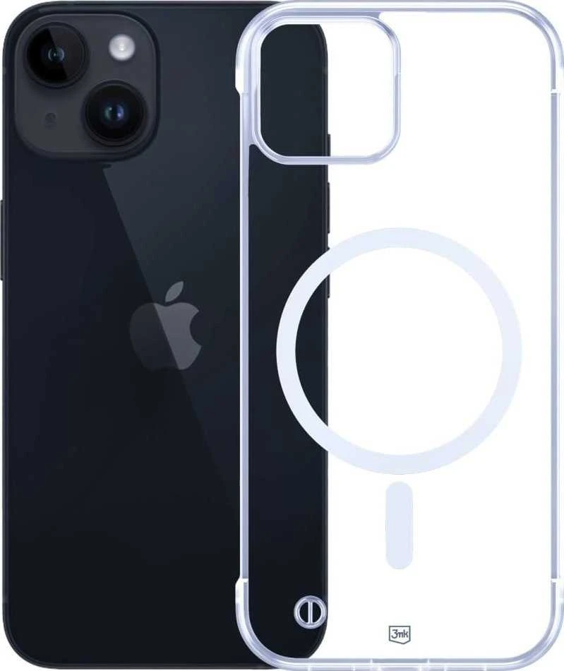 Dėklas Nezatříděno 3Mk apsauga 3mk Just20g MagCase iPhone 14 Plus - skaidrus