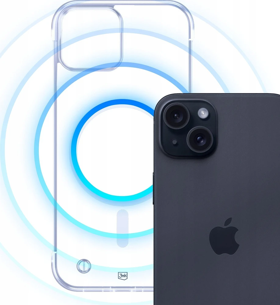 Dėklas 3Mk apsauga 3mk Just20g MagCase iPhone 15 Plus - skaidrus