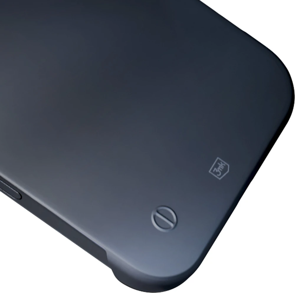 3mk Just20g matinis dėklas, skirtas „Samsung Galaxy S23+“ – matinės juodos spalvos
