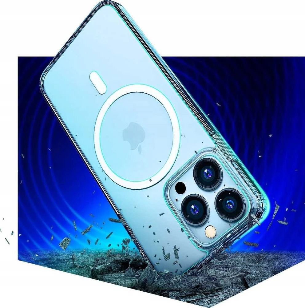 3mk MagCase with MagSafe Apple iPhone 16 Pro - dėklas telefonui skaidrus