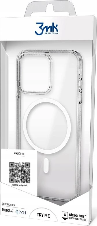 3mk Magmagnetic module Samsung Galaxy S24 - dėklas telefonui skaidrus