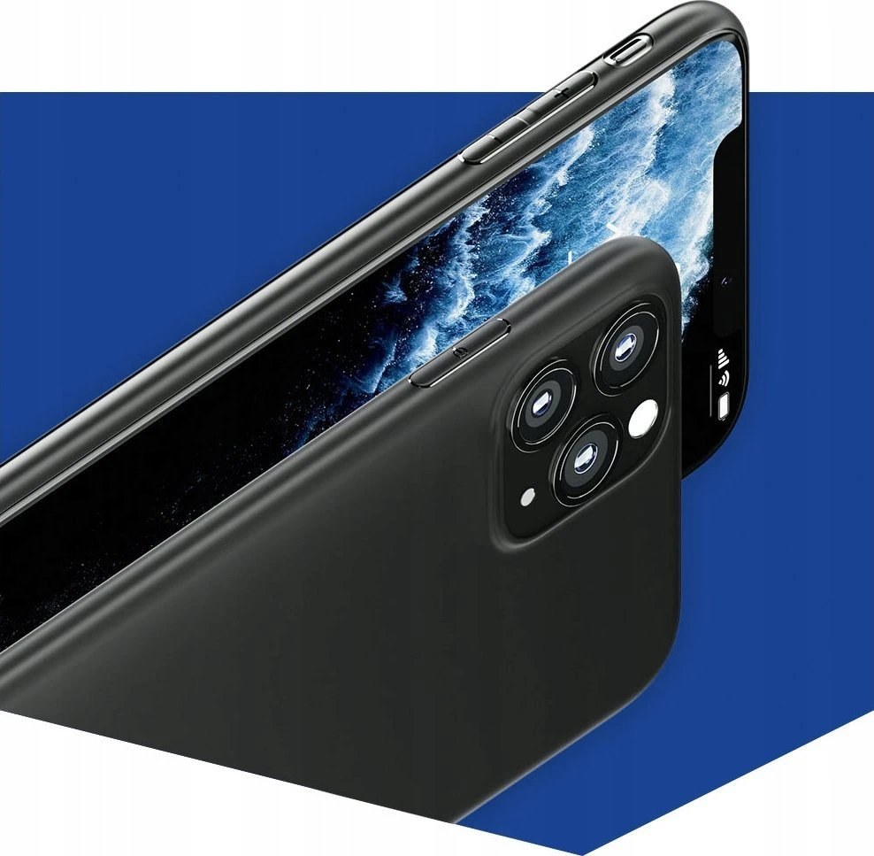 3MK Matt dėklas Poco X6 Pro 5G juodos spalvos