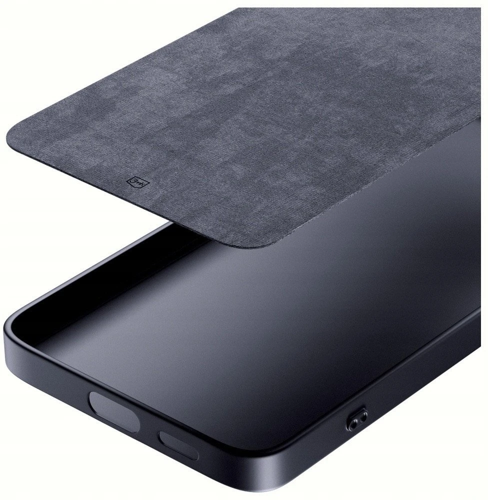 Dėklas 3MK Matt Dėklas Pro for Samsung Galaxy A17 5G juodos spalvos