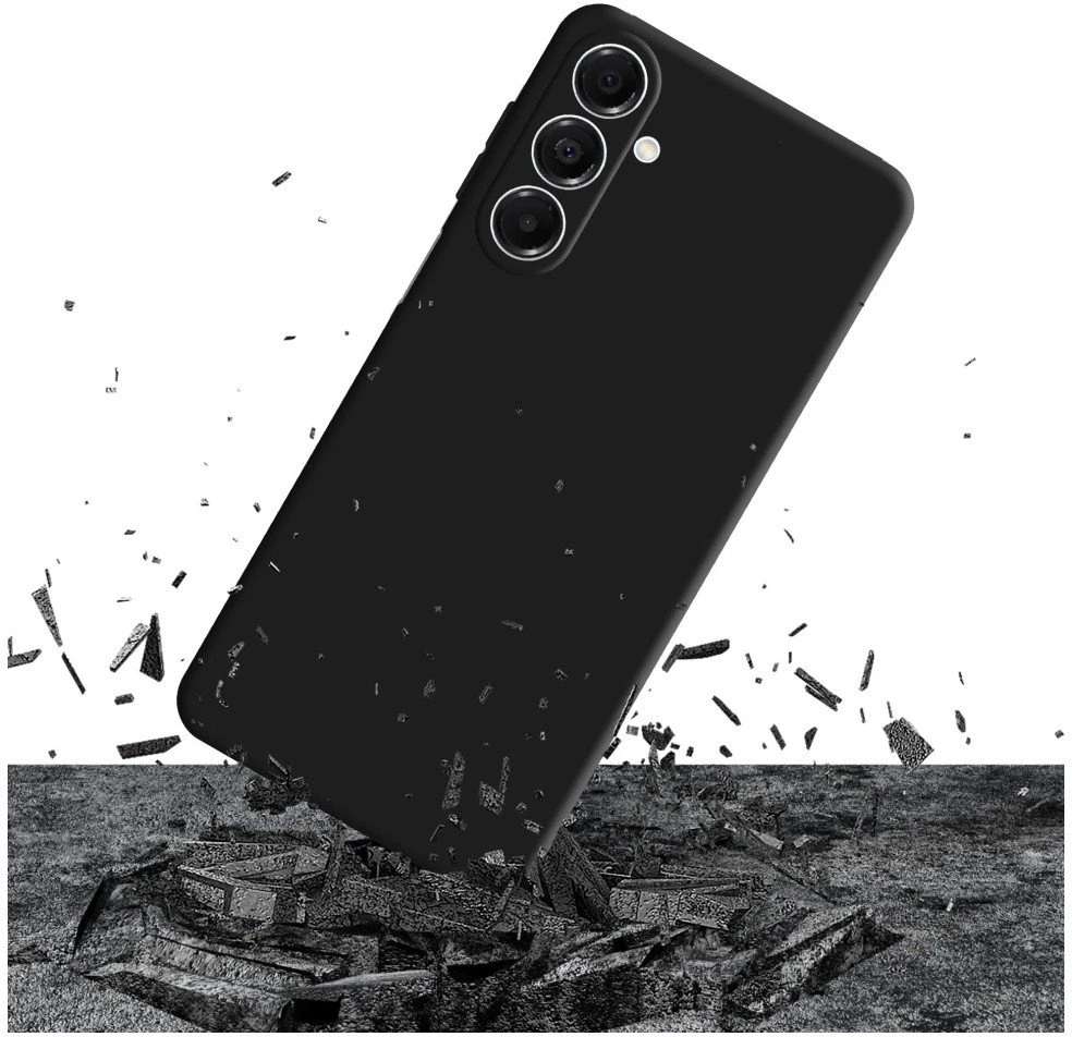 Dėklas 3MK Matt Dėklas Pro for Samsung Galaxy A17 5G juodos spalvos