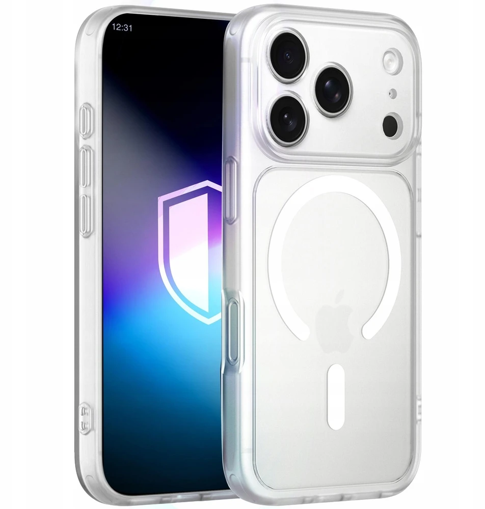 Dėklas 3MK Misty MagCase iPhone 17 Pro/18 Pro baltas