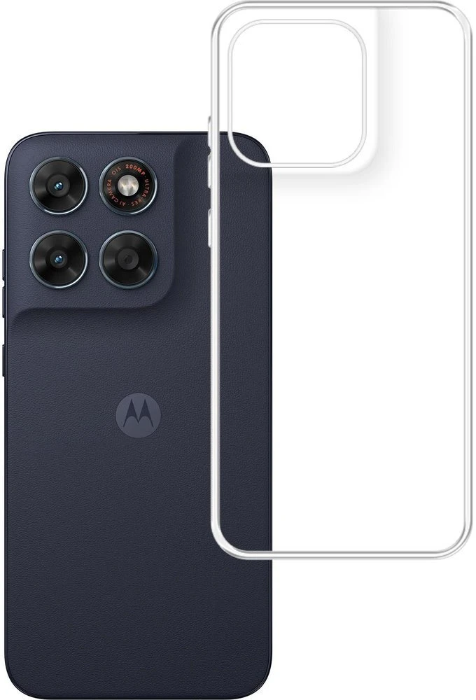 3Mk apsauginis 3mk skaidrus dėklas Motorola Moto G87 - permatomas