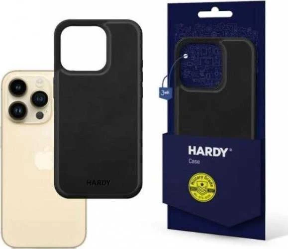 Dėklas 3mk apsauginis dangtelis HARDY Apple Silky Leather MagCase, skirtas Apple iPhone 14 Pro