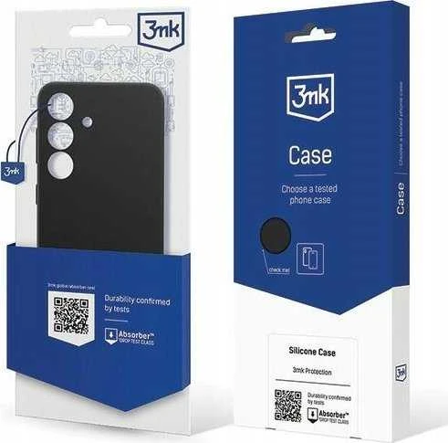 3mk silikoninis Samsung Galaxy S24 Plus - dėklas telefonui juodos spalvos