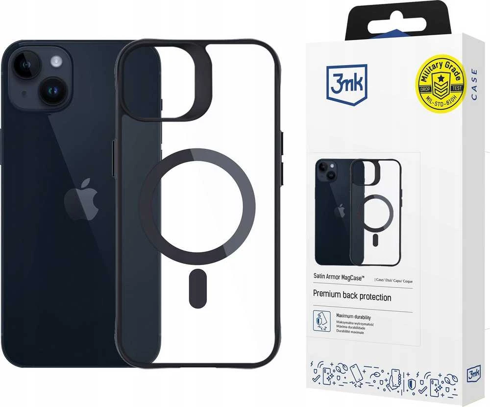 3MK Satin Armor MagDėklas Apple iPhone 14 Plus6.7&8243;
