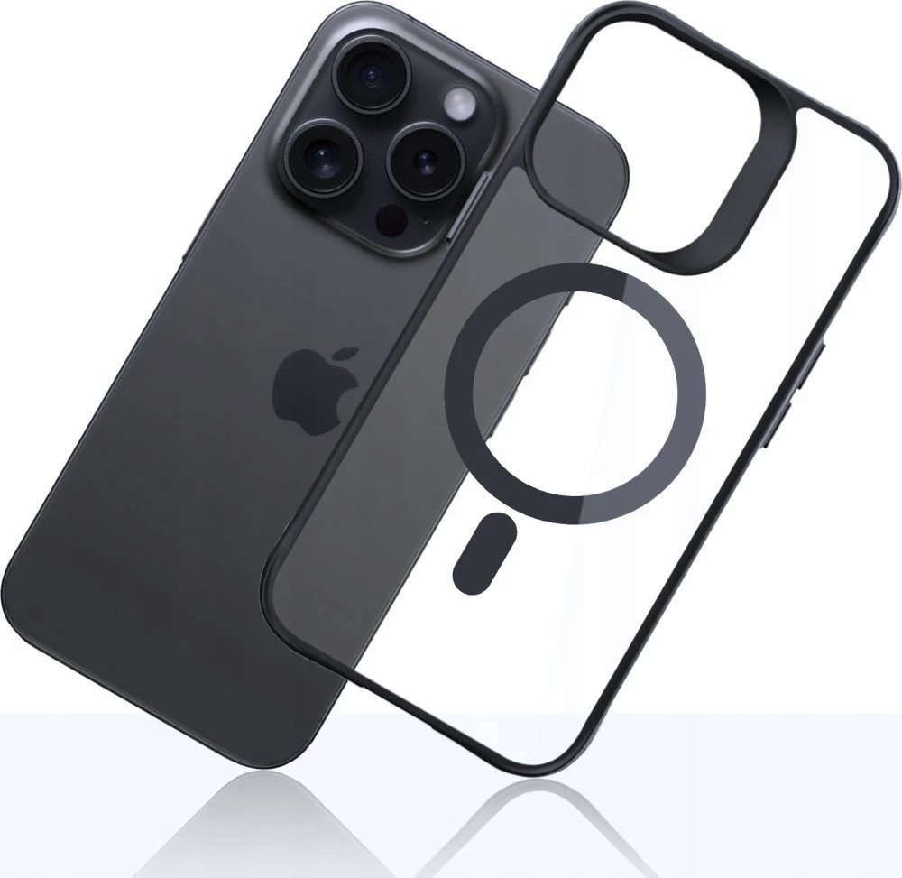 Dėklas 3MK Satin Armor Mag Apple iPhone 15 Pro Max 6,7"
