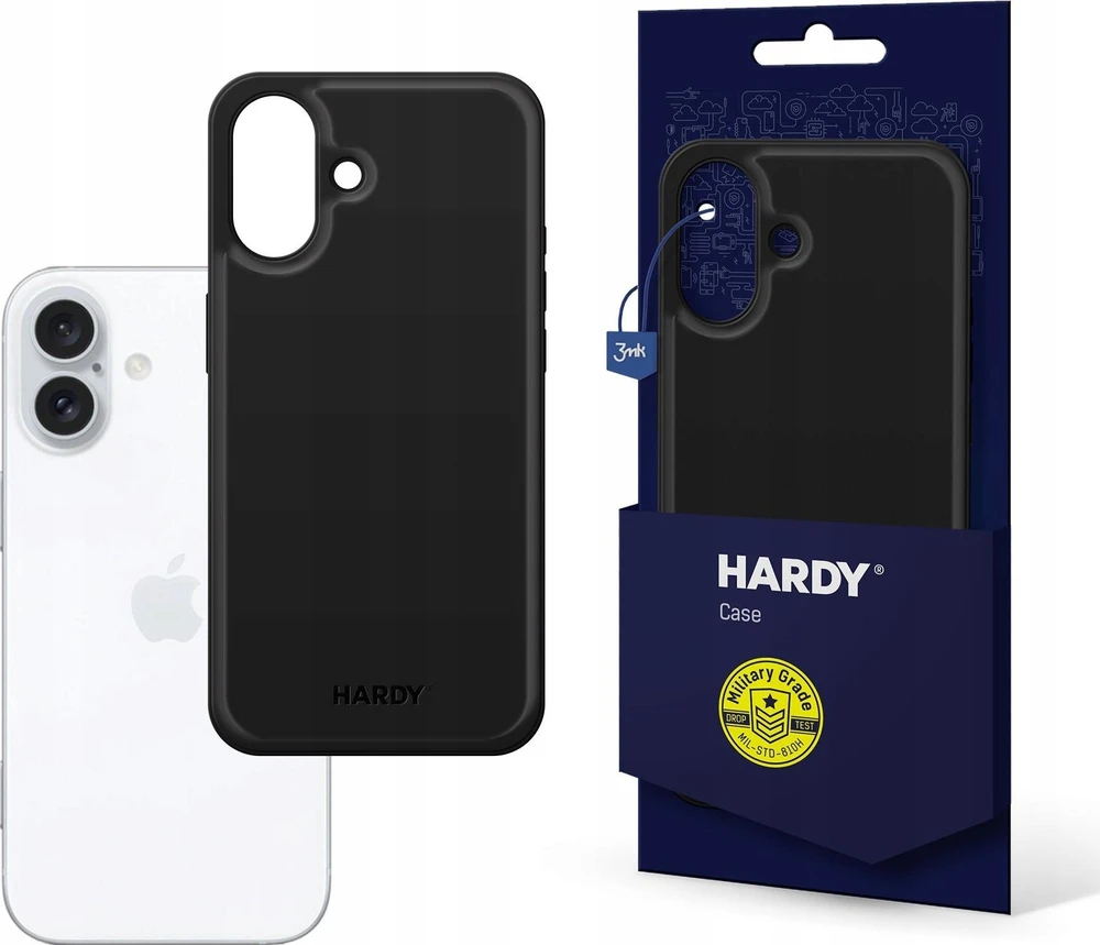 Dėklas Apple iPhone 16 Plus - 3mk Hardy Apple Silky Leather MagCase