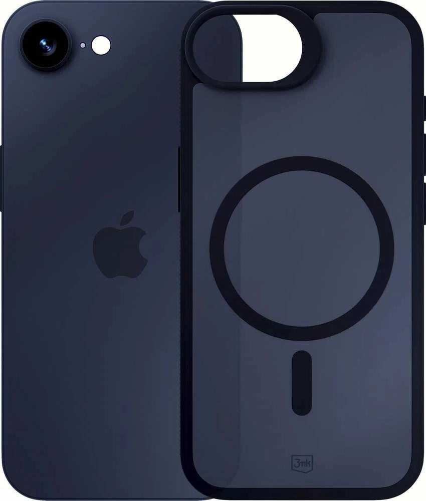 Dėklas Apple iPhone 16E – 3mk Smoke MagCase