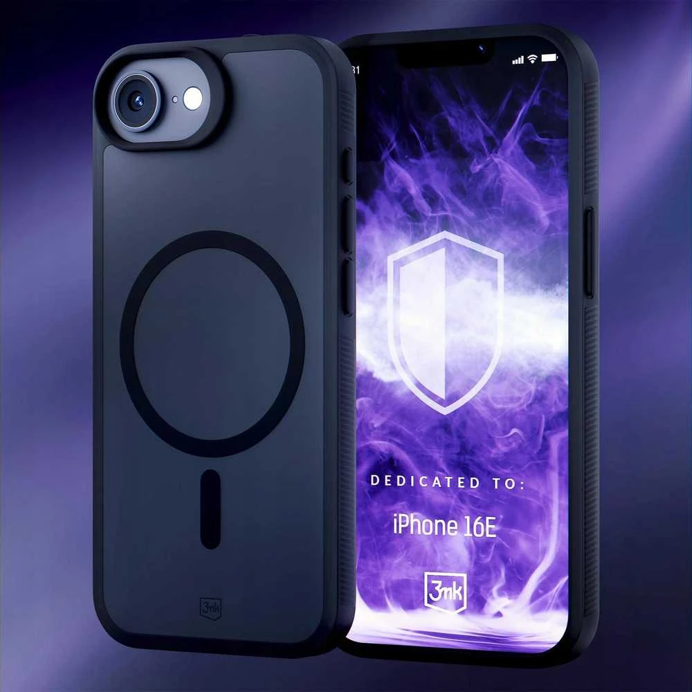 Dėklas Apple iPhone 16E – 3mk Smoke MagCase