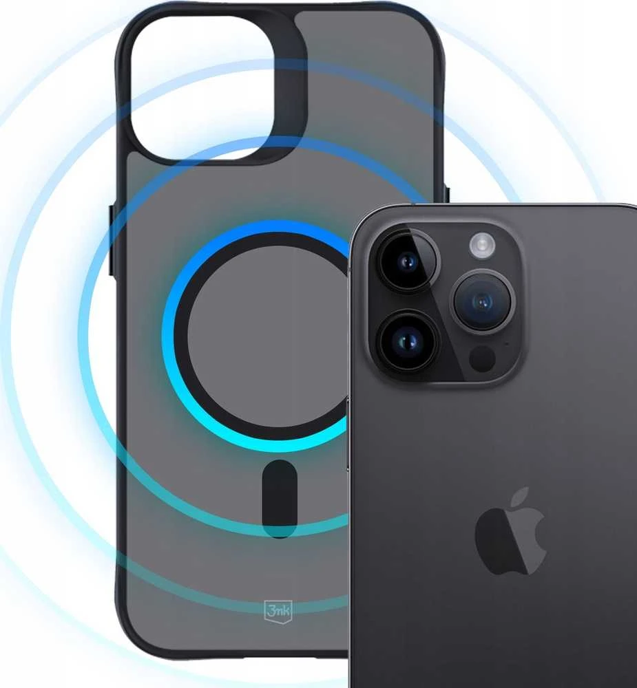3mk Smoke MagCase with MagSafe Apple iPhone 14 Pro - Semi-dėklas telefonui skaidrus