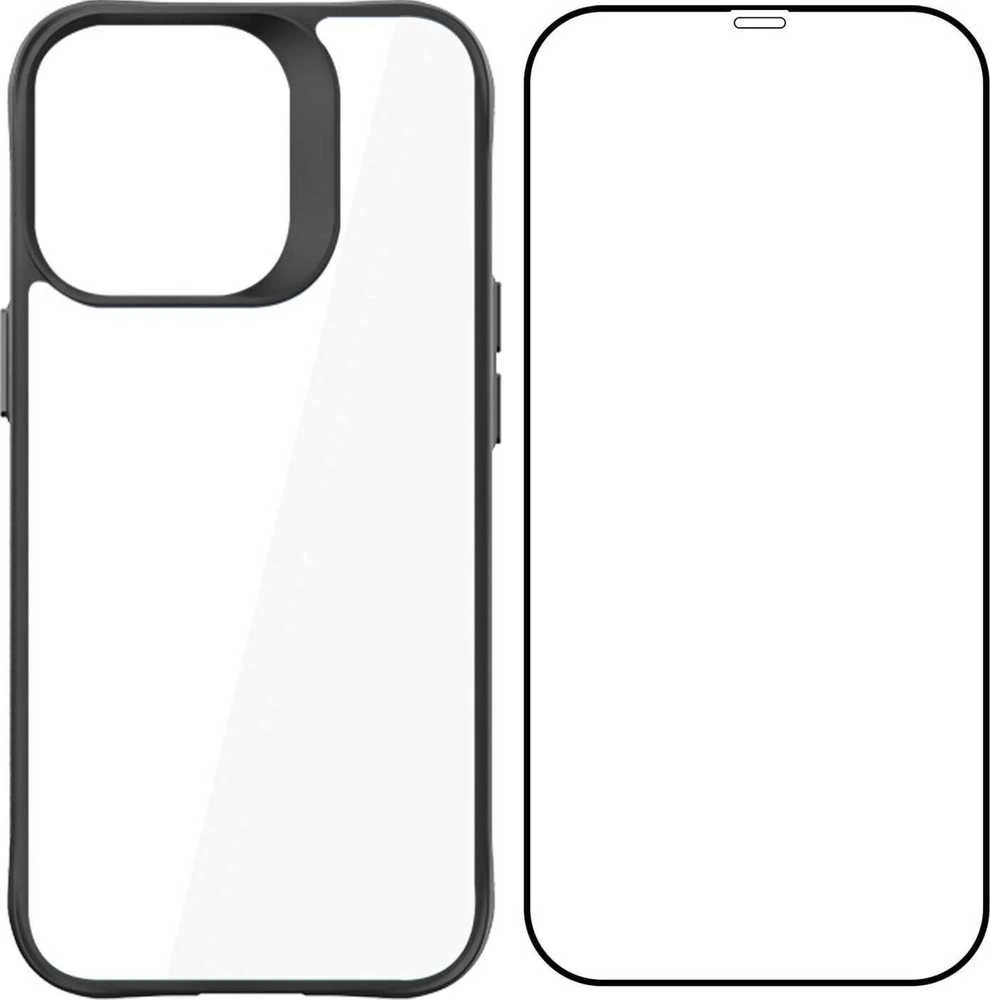 Dėklas Apple iPhone 15 Pro Max – 3mk komforto rinkinys 4 viename