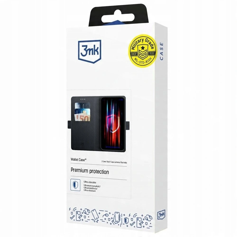 3Mk apsauga „Redmi Note 14 4G“ – 3mk piniginės dėklas