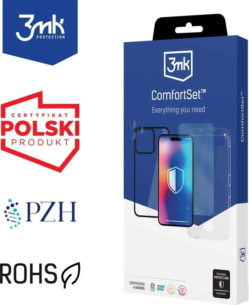 Apple iPhone 15 Plus – 3mk komforto rinkinys 4 viename