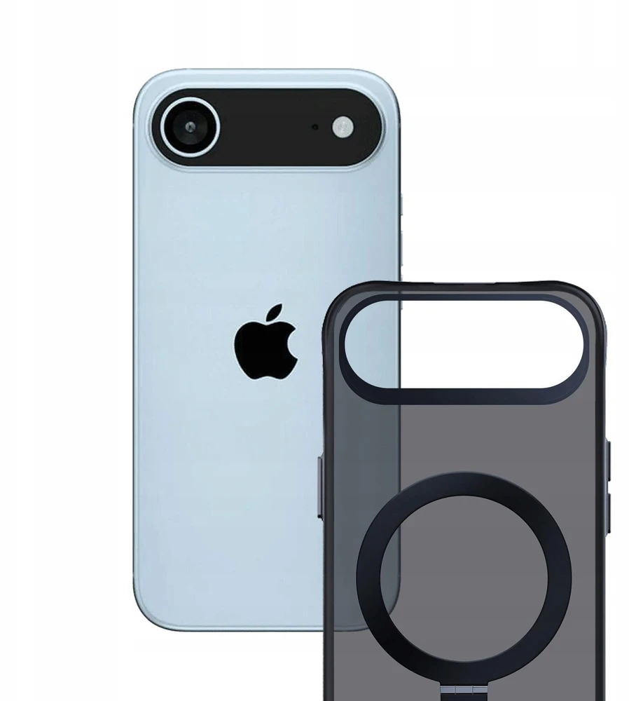 3Mk apsauga 3mk dūminis dėklas su magnetu ir stovu iPhone Air - Juodas