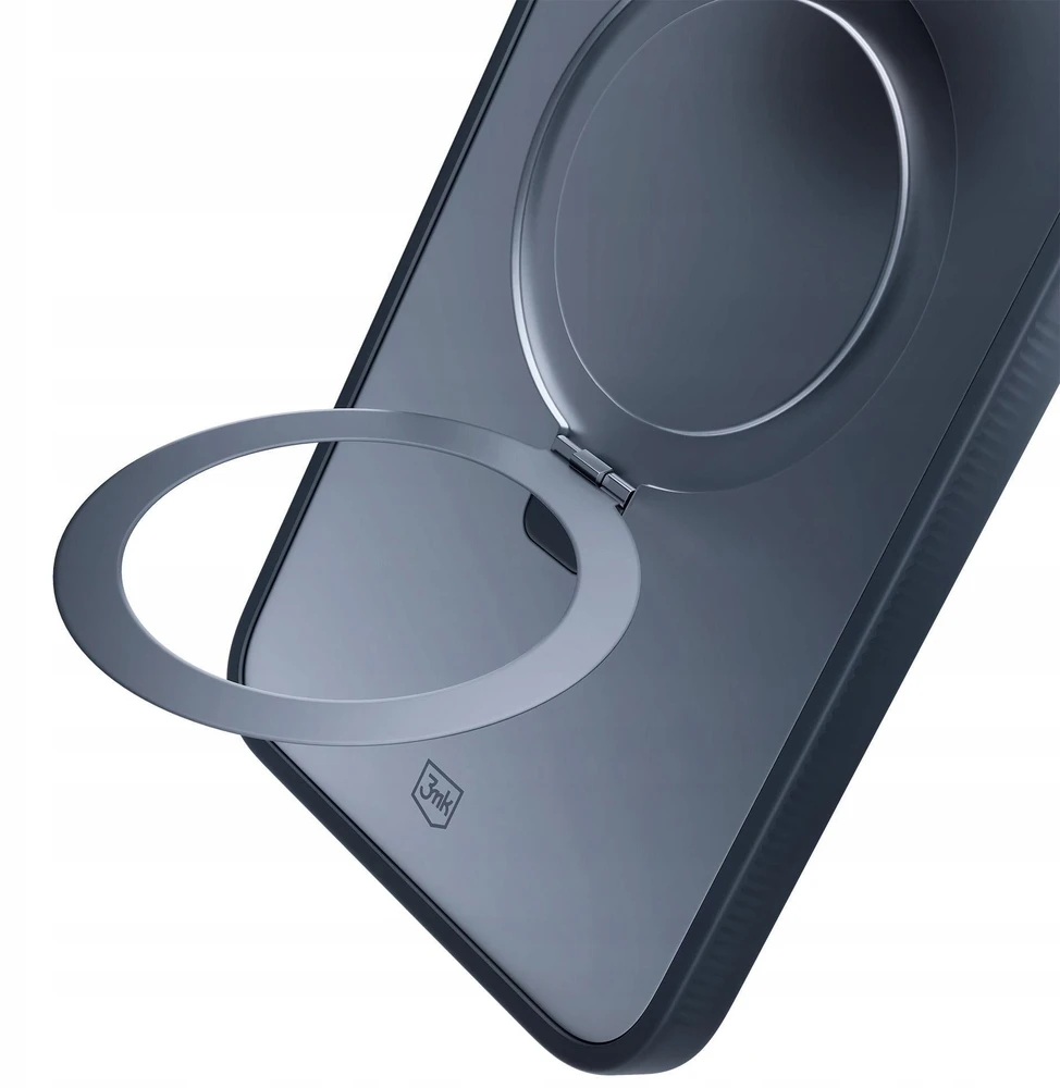 3Mk apsauga 3mk dūminis dėklas su magnetu ir stovu iPhone Air - Juodas