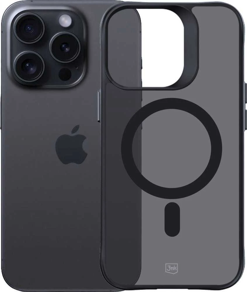 3MK Smoke MagDėklas Apple iPhone 15 Pro Max 6.7&8243;