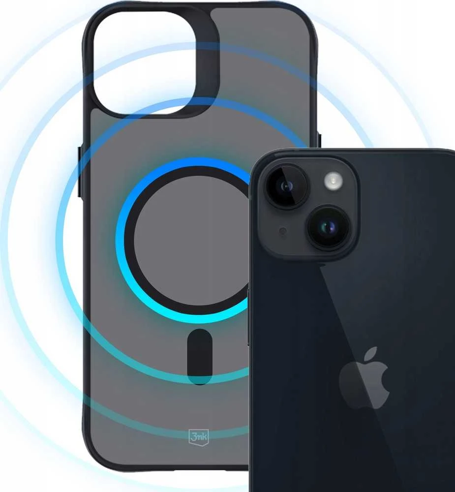 3MK Smoke MagDėklas Apple iPhone 13/14 6.1″